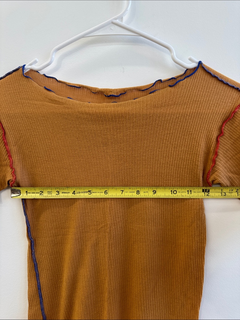 Baserange Tee Brown/Red - Picture 6 of 7